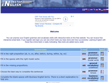 Tablet Screenshot of nonstopenglish.com